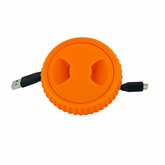 Cable Organizer | Cable Holder for Desk & Bedside | Stylish Wire & Charger Organizer for Office, Study & Home | Pack 1