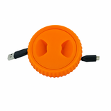 Cable Organizer | Cable Holder for Desk & Bedside | Stylish Wire & Charger Organizer for Office, Study & Home | Pack 1