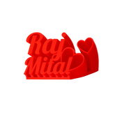 Romantic Duo Name Stand – Stylish Decorative Plate for Couples | Elegant Gift for Weddings, Anniversaries and Special Occasions l Pack 1