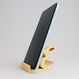 Alphabet Mobile Stand | Personalized Phone Holder with Custom Initials | Desk Accessory for Office, Study Table & Bedside | Pack 1