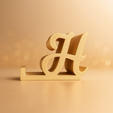 Alphabet Mobile Stand | Personalized Phone Holder with Custom Initials | Desk Accessory for Office, Study Table & Bedside | Pack 1