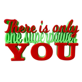 Creative Nameplate – There’s Only One | Inspirational Desk & Shelf Decor | Gift for Office, Study & Home Decor | Compact Table Accent | Pack 1