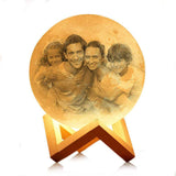 Personalized Moon Lamp – Custom LED Light | Handcrafted Lamp with Names & Messages | Romantic Bedroom & Living Room Decor | Perfect Gift for Birthdays, Anniversaries & Housewarming | Pack 1