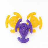 Premium Fidget Spinner – Stress Relief Desk Toy | Compact & Portable Focus Spinner for Students, Professionals & Adults | Pack 3