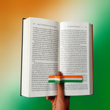Tricolor Bookmark – Stylish, Compact & Durable Reading Accessory | Premium Gift for Students, Teachers & Book Lovers | Pack 3