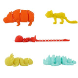 Flexies – Flexible articulated, bendable toy | Stress buster for Adults & Playful Toy for kids