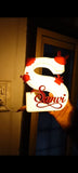 Personalized Baby Birth Details LED Name Lamp | Custom Initial Night Light