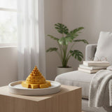 Shri Yantra – Sacred Spiritual Symbol | Religious Accent for Pooja Rooms, Desks & Shelves | Positive Energy Home Decor l Pack 1