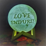 Personalized Moon Lamp – Custom LED Light | Handcrafted Lamp with Names & Messages | Romantic Bedroom & Living Room Decor | Perfect Gift for Birthdays, Anniversaries & Housewarming | Pack 1