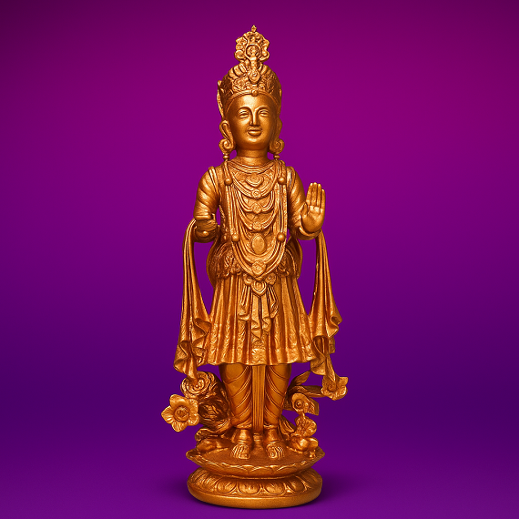 MITRAYAA Sanatan Idol – Shree Swaminarayan | Handcrafted & Hand-Painted UV Resin  Idol | Religious Decor Piece | Spiritual Accent for Home, Pooja Room & Gifting l Pack 1