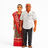 MITRAYAA Human Miniature Statue – Handcrafted Figurine | Artistic Hand-Painted Human  Form Decor | Sculpture for Shelves, Tables & Display Cabinets | Elegant Collectible Gift Piece |  Pack 1