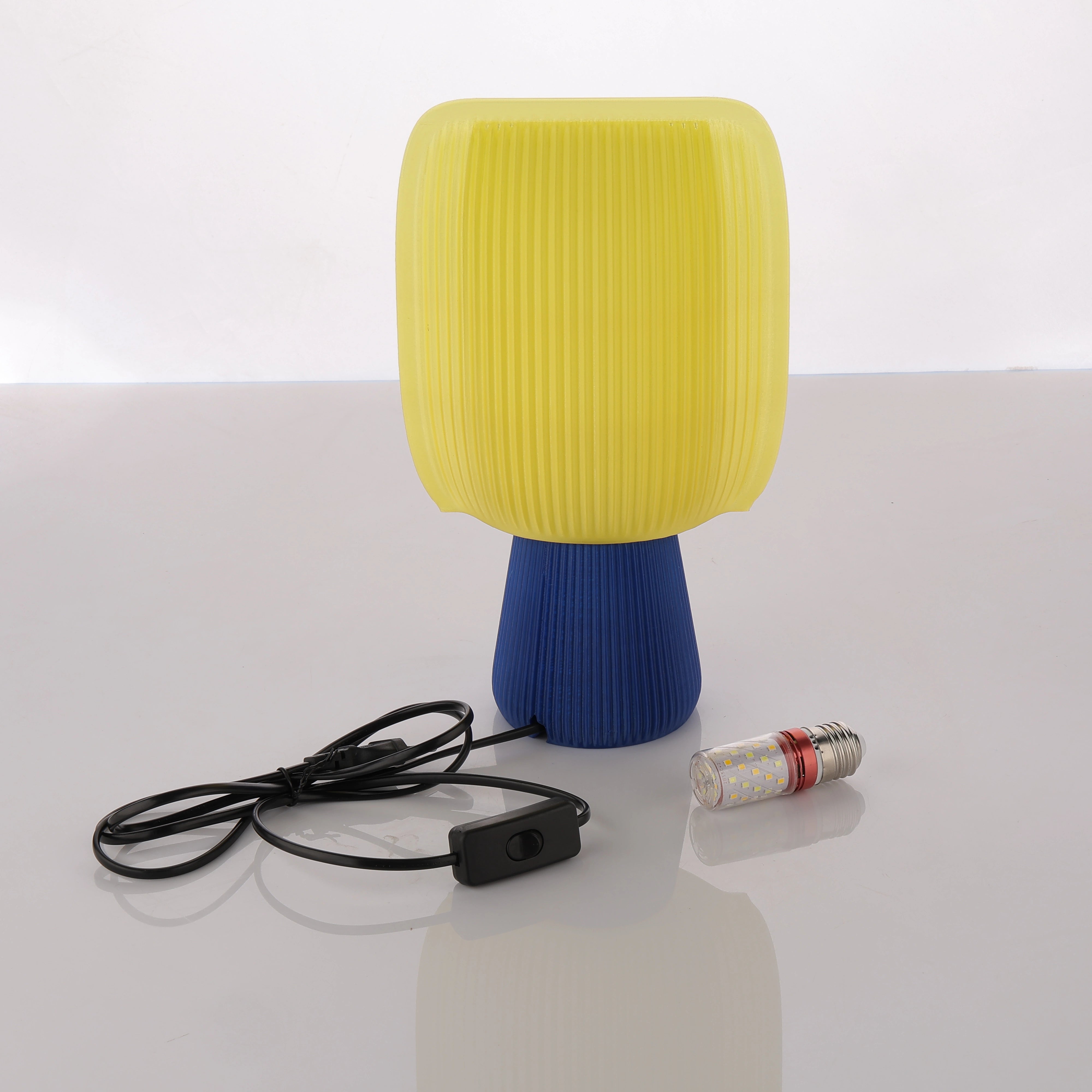 MITRAYAA Designer Table Lamp - Aurelia | Elegant Handcrafted Showpiece for Living Room,  Bedroom & Meditation Corners | Home & Office Decor Accent | Pack 1