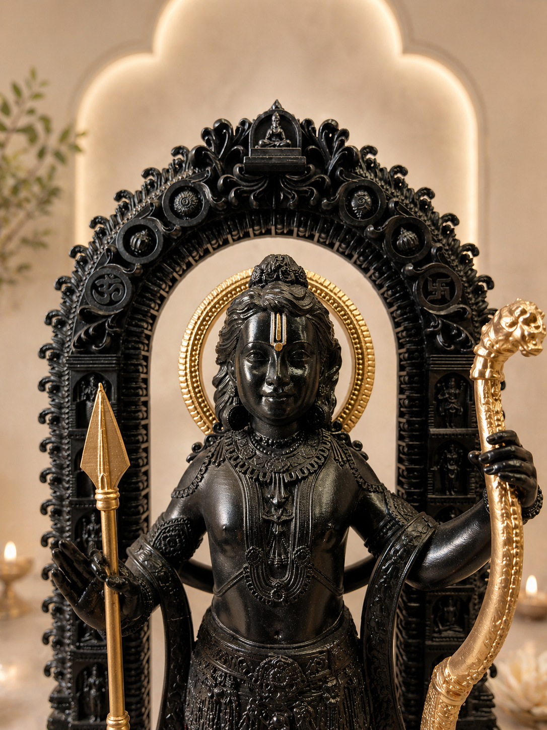 Ram Lalla Statue | Ayodhya Ram Mandir Idol for Home