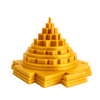 MITRAYAA Shri Yantra – Sacred Spiritual Symbol | Religious Accent for Pooja Rooms,  Desks & Shelves | Positive Energy Home Decor l Pack 1