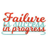 Creative Nameplate – Failure is Success in Progress | Motivational Desk & Study  Decor | Inspirational Gift for Students, Professionals & Friends | Pack 1