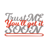 Creative Nameplate – Trust Me | Fun & Motivational Desk Decor | Customizable  Door & Shelf Accent | Gift for Office & Home Use | Pack 1