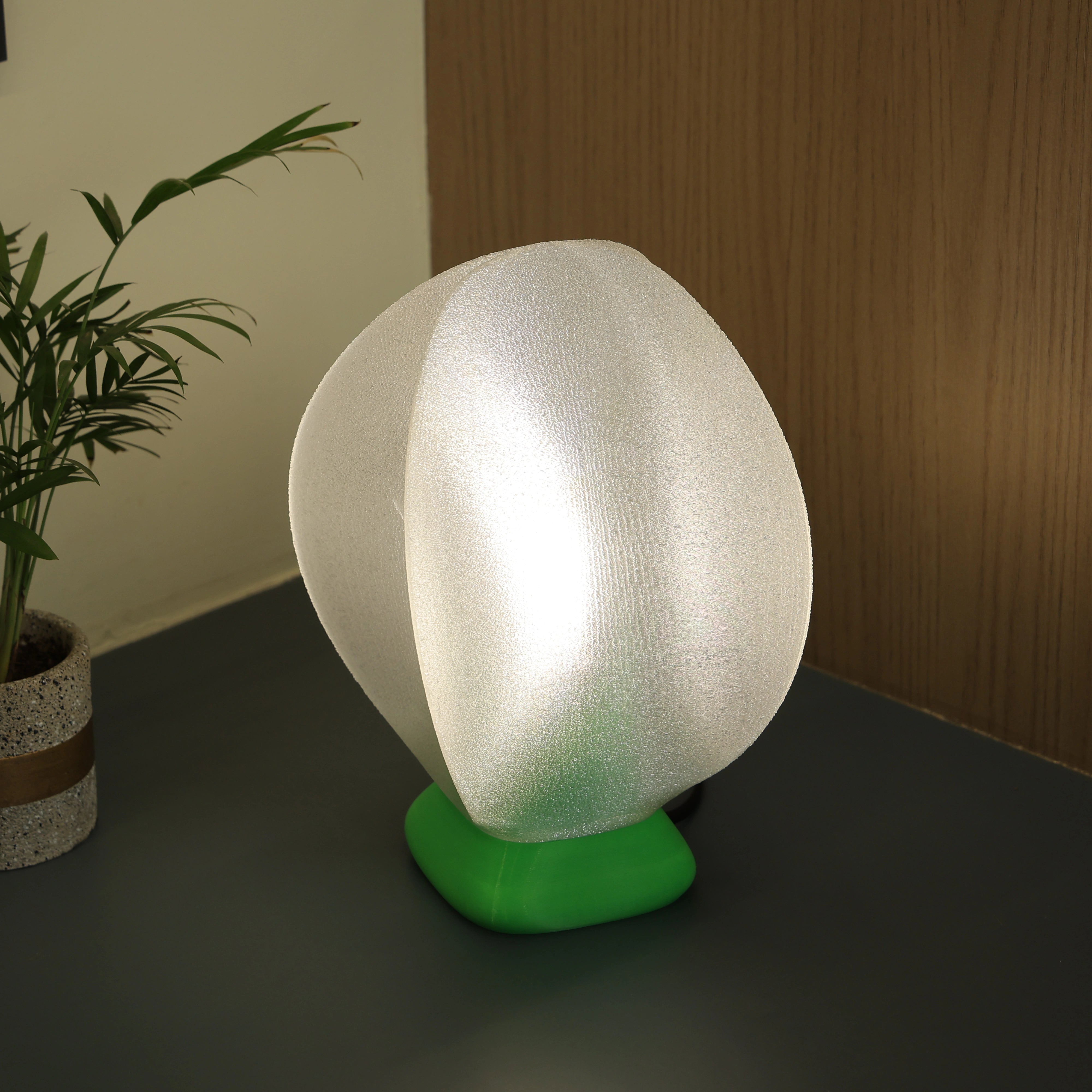 MITRAYAA Designer Table Lamp - Etherea | Handcrafted Modern Decor for Living Room,  Bedroom & Meditation Corner | Elegant Sculpture for Stylish Home Interiors | Pack 1