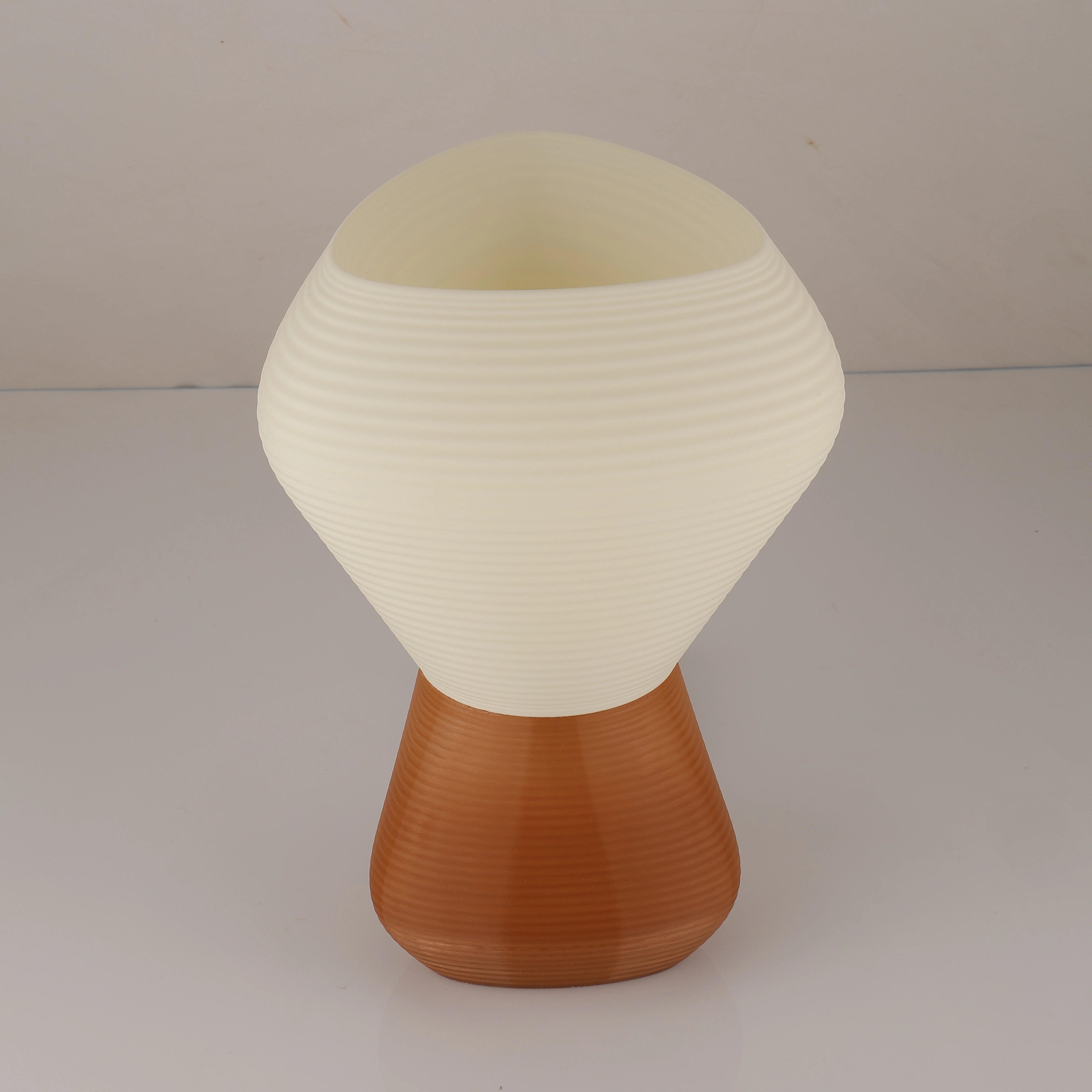 MITRAYAA Designer Table Lamp - Helios l Custom LED Lamp | Handcrafted Artisanal  Lighting | Elegant Bedside & Study Table Decor | Designer Home & Office Lamp | Pack 1