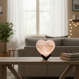 Personalized Heart Moon Lamp – Romantic LED Light | Handcrafted Lamp with  Names & Messages | Warm Glow for Bedroom | Anniversary, Birthday & Couple Gift Decor  Accent | Pack 1