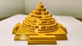 MITRAYAA Shri Yantra – Sacred Spiritual Symbol | Religious Accent for Pooja Rooms,  Desks & Shelves | Positive Energy Home Decor l Pack 1