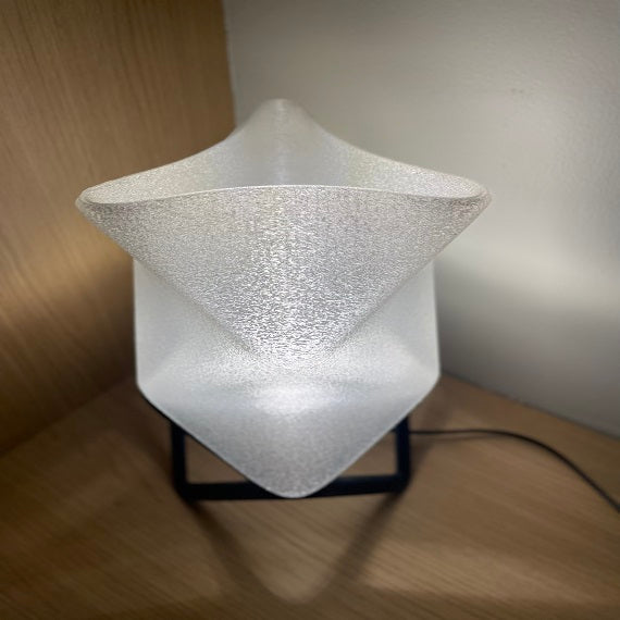 MITRAYAA Designer Table Lamp - Lumora l Custom LED Lamp | Handcrafted Artisanal  Lighting | Elegant Bedside & Study Table Decor | Designer Home & Office Lamp | Pack 1