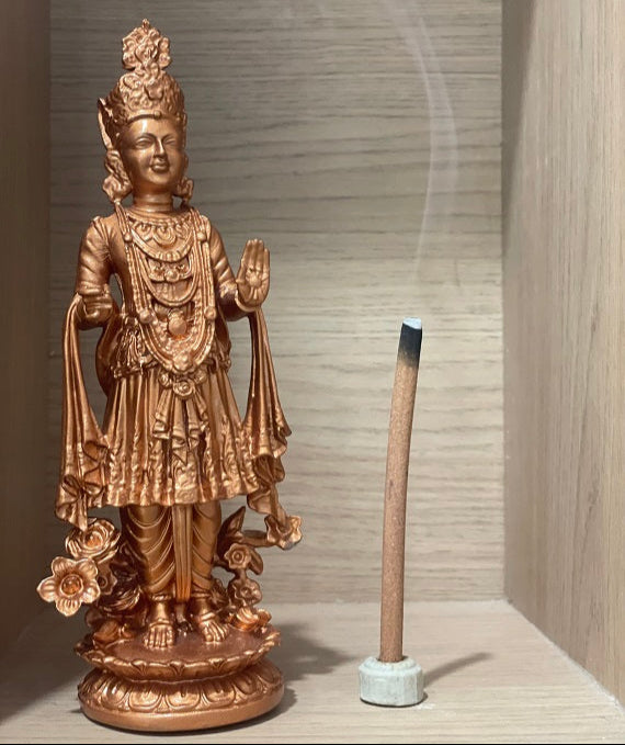 MITRAYAA Sanatan Idol – Shree Swaminarayan | Handcrafted & Hand-Painted UV Resin  Idol | Religious Decor Piece | Spiritual Accent for Home, Pooja Room & Gifting l Pack 1