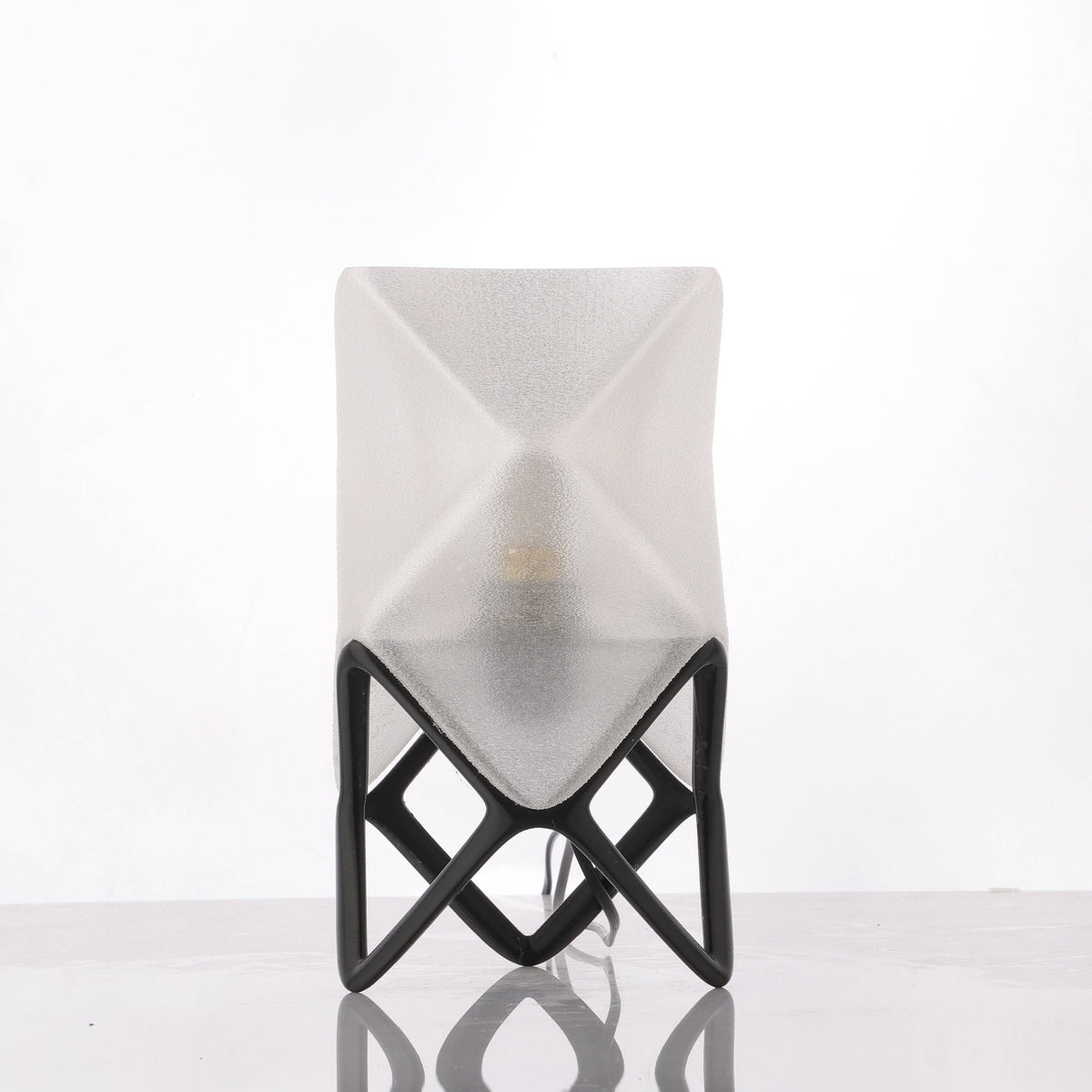 MITRAYAA Designer Table Lamp - Lumora l Custom LED Lamp | Handcrafted Artisanal  Lighting | Elegant Bedside & Study Table Decor | Designer Home & Office Lamp | Pack 1