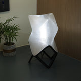 MITRAYAA Designer Table Lamp - Lumora l Custom LED Lamp | Handcrafted Artisanal  Lighting | Elegant Bedside & Study Table Decor | Designer Home & Office Lamp | Pack 1