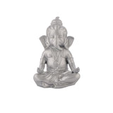 Medhira Ganesha Idol – Divine Calm in Gold and Silver