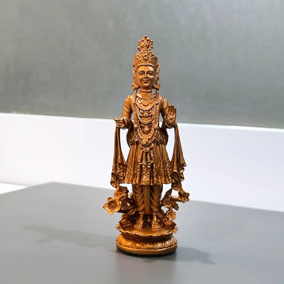 MITRAYAA Sanatan Idol – Shree Swaminarayan | Handcrafted & Hand-Painted UV Resin  Idol | Religious Decor Piece | Spiritual Accent for Home, Pooja Room & Gifting l Pack 1
