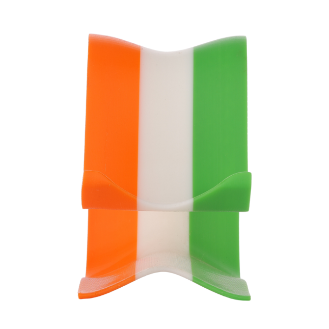 Tricolor Mobile Stand –| Patriotic Phone Holder | Compact Study Table & Office  Desk Accessory | Functional & Decorative Gifting Option | Pack 1