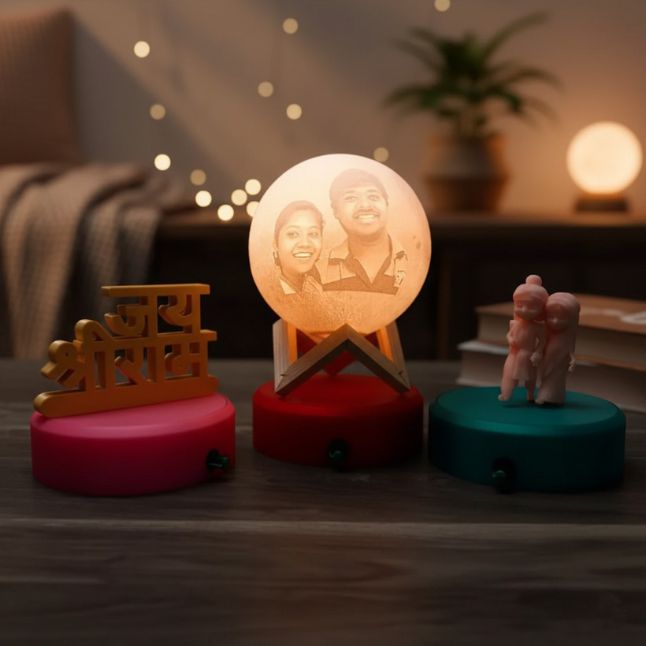 Designer Rotating Stand | 360° Rotating Display Stand for Collectibles, Jewelry  & Decor | Premium finishing with Smooth Rotation | Handcrafted Showcase Stand for Home,  Office & Living Room l Pack 1