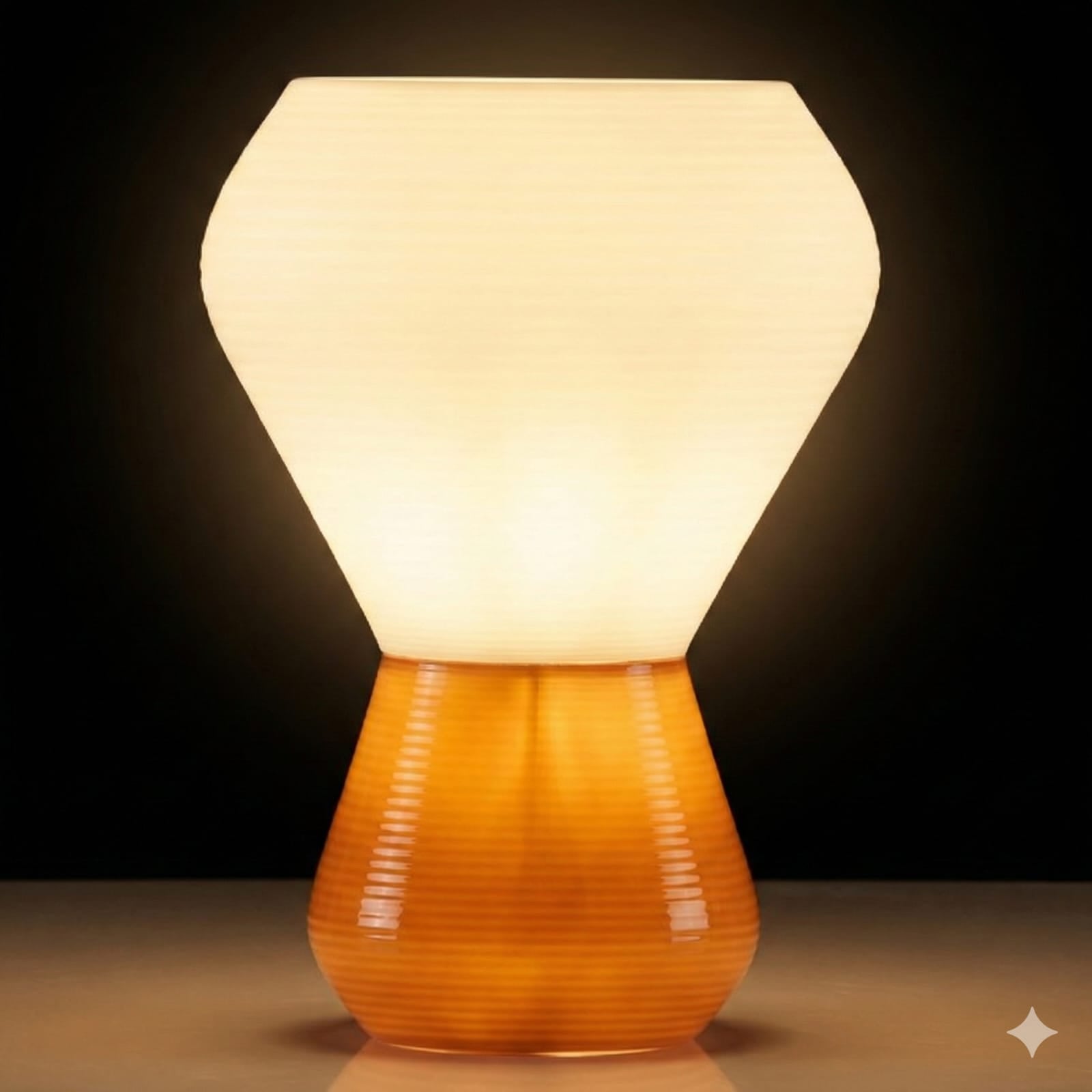 Designer Table Lamp - Helios l LED Lamp | Handcrafted Artisanal  Lighting | Elegant Bedside & Study Table Decor | Designer Home & Office Lamp | Pack 1