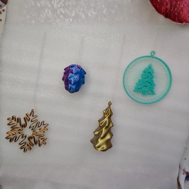 The Enchanted Christmas Ornament Set