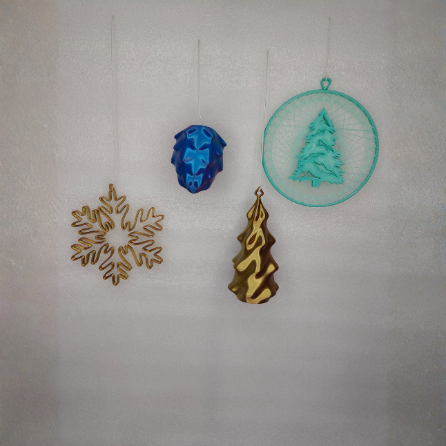 The Enchanted Christmas Ornament Set